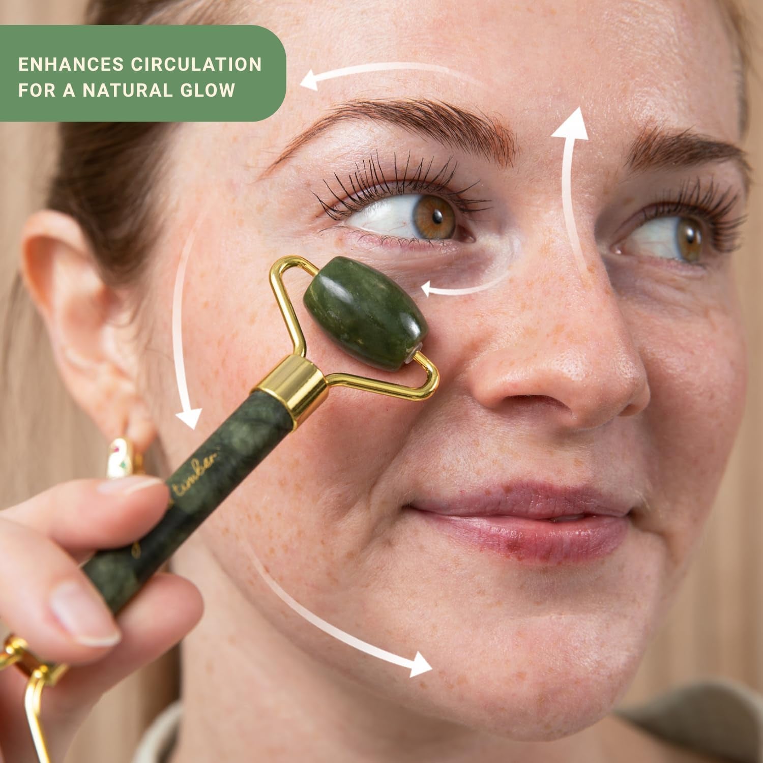 Jade Sculpt Duo — Jade Roller & Gua Sha Set | Facial Contouring & Lymphatic Drainage Tools