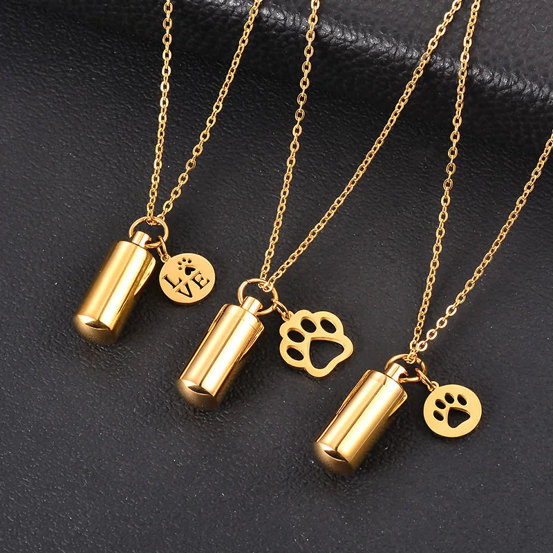 Velske™ Paw Memorial Necklace – Keep Them Close Forever (Free Engraving)