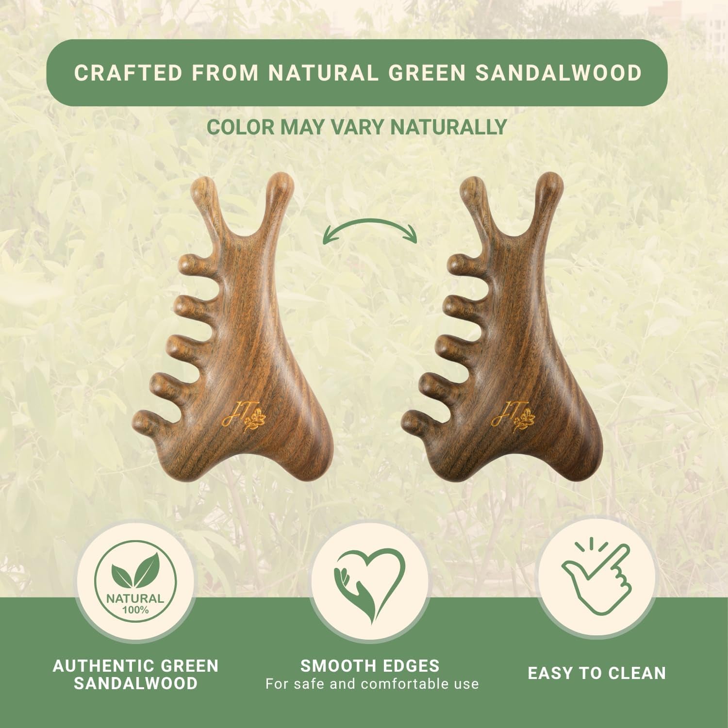 Jade Sculpt Duo — Jade Roller & Gua Sha Set | Facial Contouring & Lymphatic Drainage Tools
